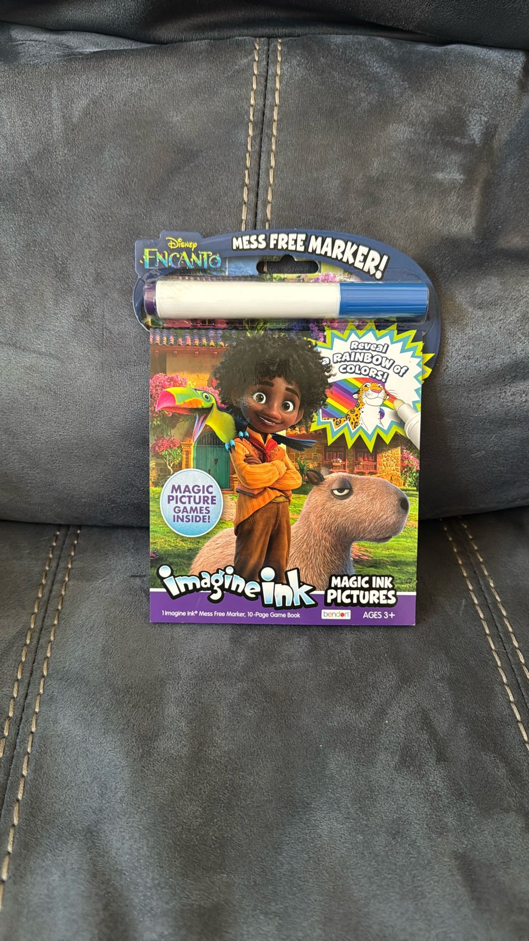 New Imagine Ink Mess Free Marker Disney Encanto Coloring Activity Book Ages 3+