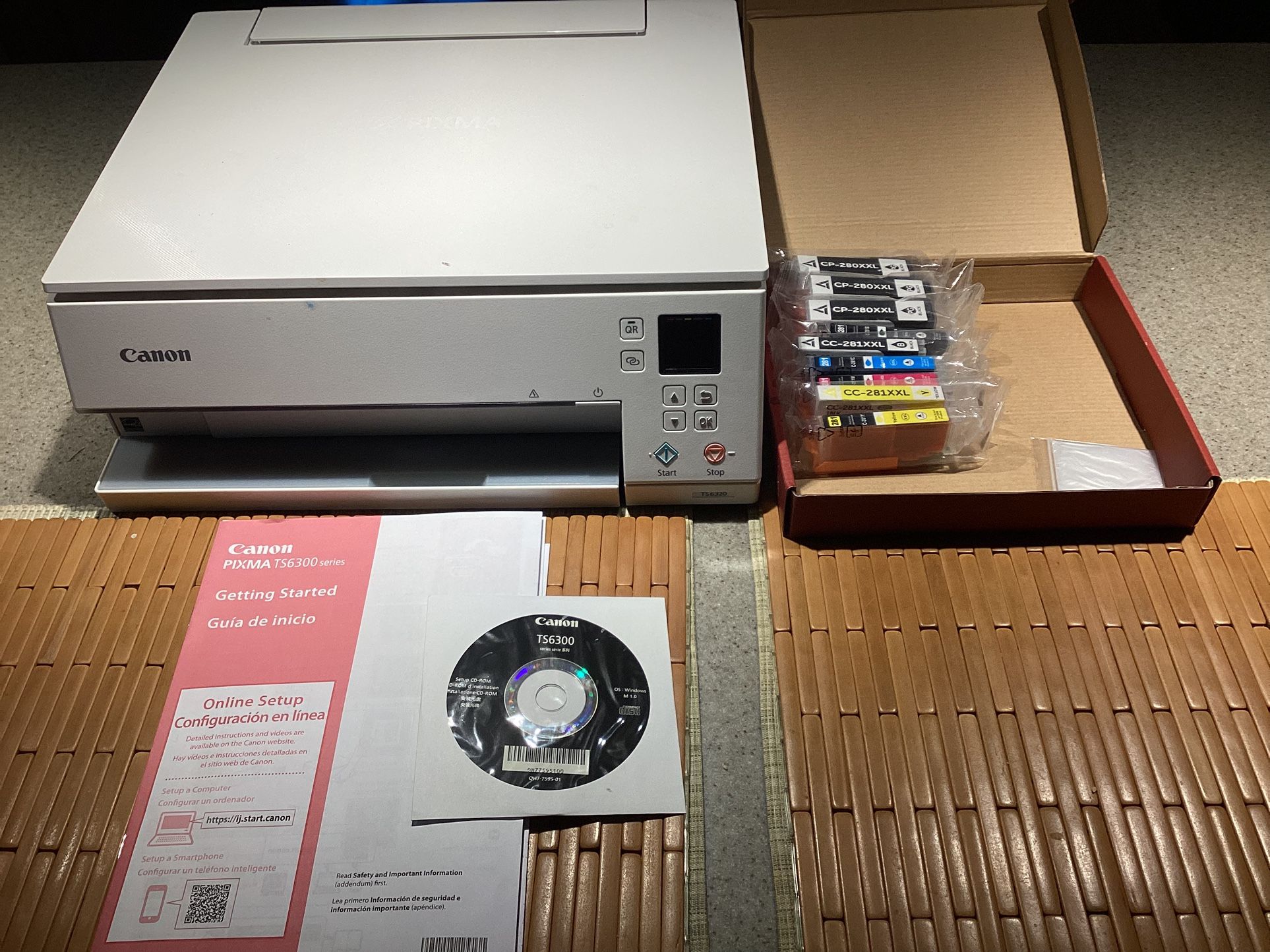 Canon TS 6320 Wireless Printer/Copier/Scanner