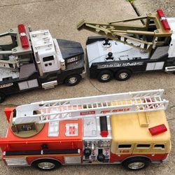 3 Tonka Emergency Vehicles 