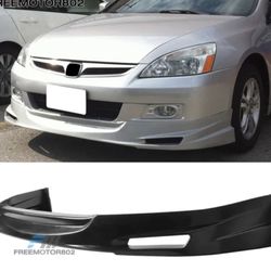 Fits 03-05 Honda Accord Sedan MUG Style Front Bumper Lip Spoiler PU