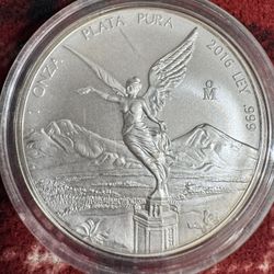 2016 Libertad 1oz .999 Silver Uncirculated 