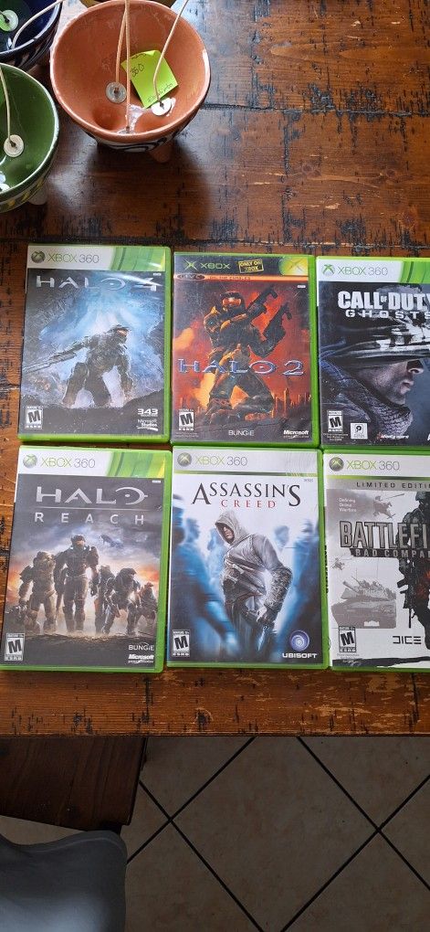 Xbox 360 Games (10 Each)