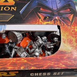 Two Star Wars Collectible Chess Board Games 