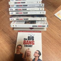 The Big Bang Theory DVDs Season 1-9