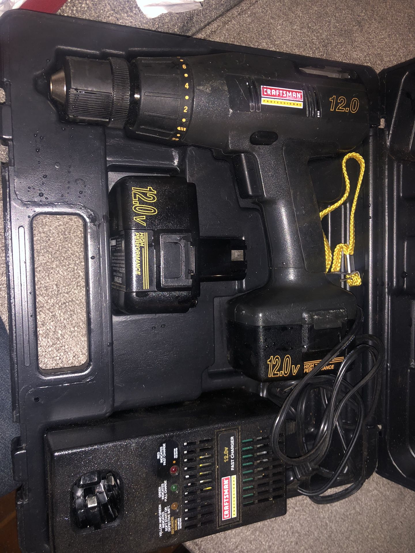 Craftsman 12v Cordless Drill 