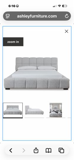 Queen Bed Ashley Furniture Jesstean Next-Gen Nuvella