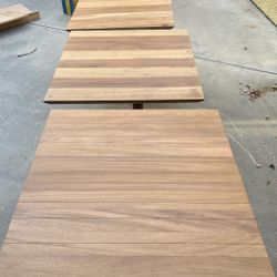 3 Teak Tables $200