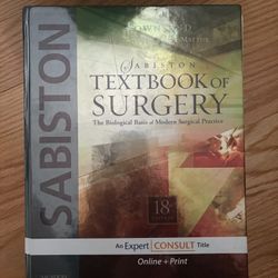 Sabiston Textbook Of Surgery 18th Edition