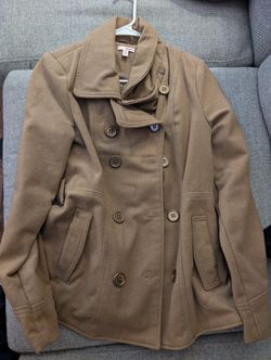 Women's Medium Size Beige Coat