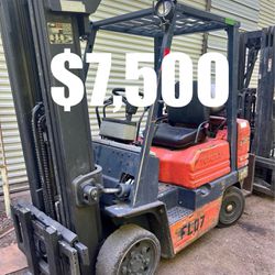 Toyota 5000 Lbs Forklift