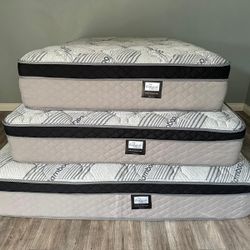 Full Bamboo Plush Comfort Europillow Top 12inch Matres!!