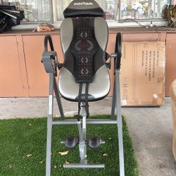 Innova Health and Fitness Heat and Massage Inversion Table ITM5900 Gray
