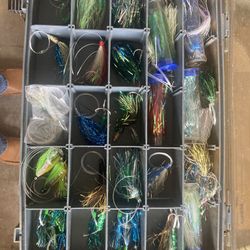 Fishing Trolling Flies Flashers Spoons