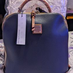 Dooney & Bourke Leather Backpack 
