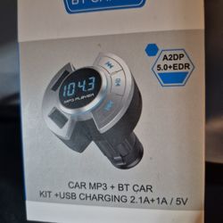 BT17 Car Bluetooth Fm Transmitter 