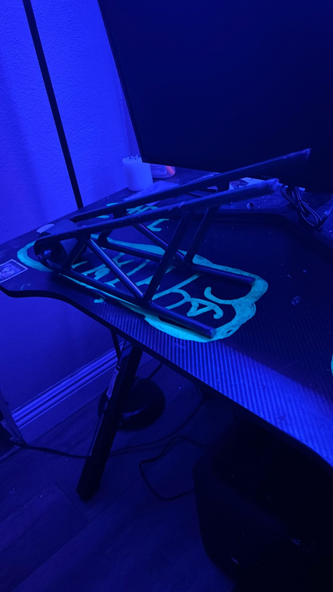 Mini Bike Wheelie Bar