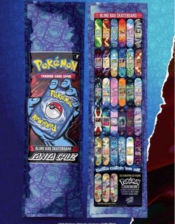 Santa Cruz X Pokemon blind bag deck