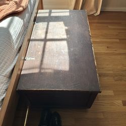 Vintage Wood Rustic Trunk