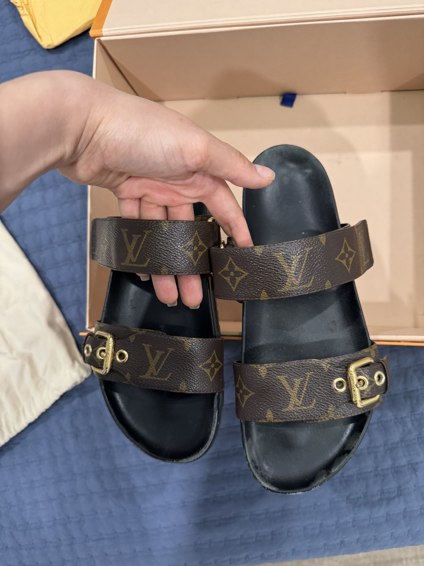 Louis Vuitton Bom Dia Flat Comfort Mule