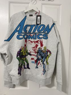 kith superman comics crewneck