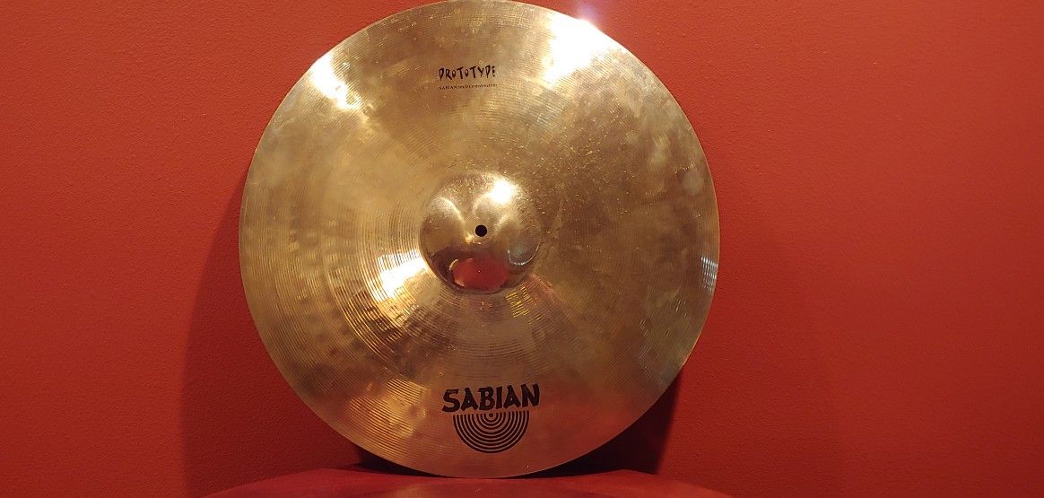 Rare SABIAN Prototype Ride Cymbal 3240g