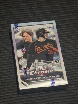 2023 Topps chrome hobby box 🔥