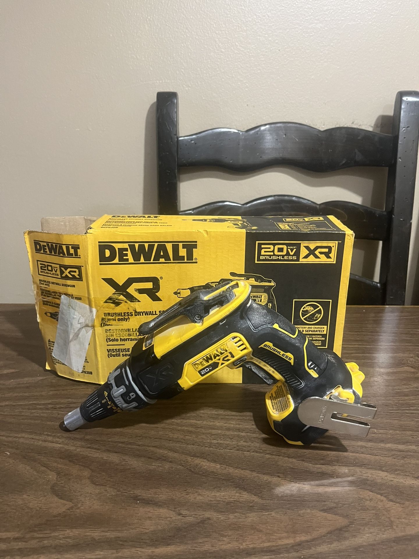 DeWalt 20v MAX XR Brushless Drywall Screwgun