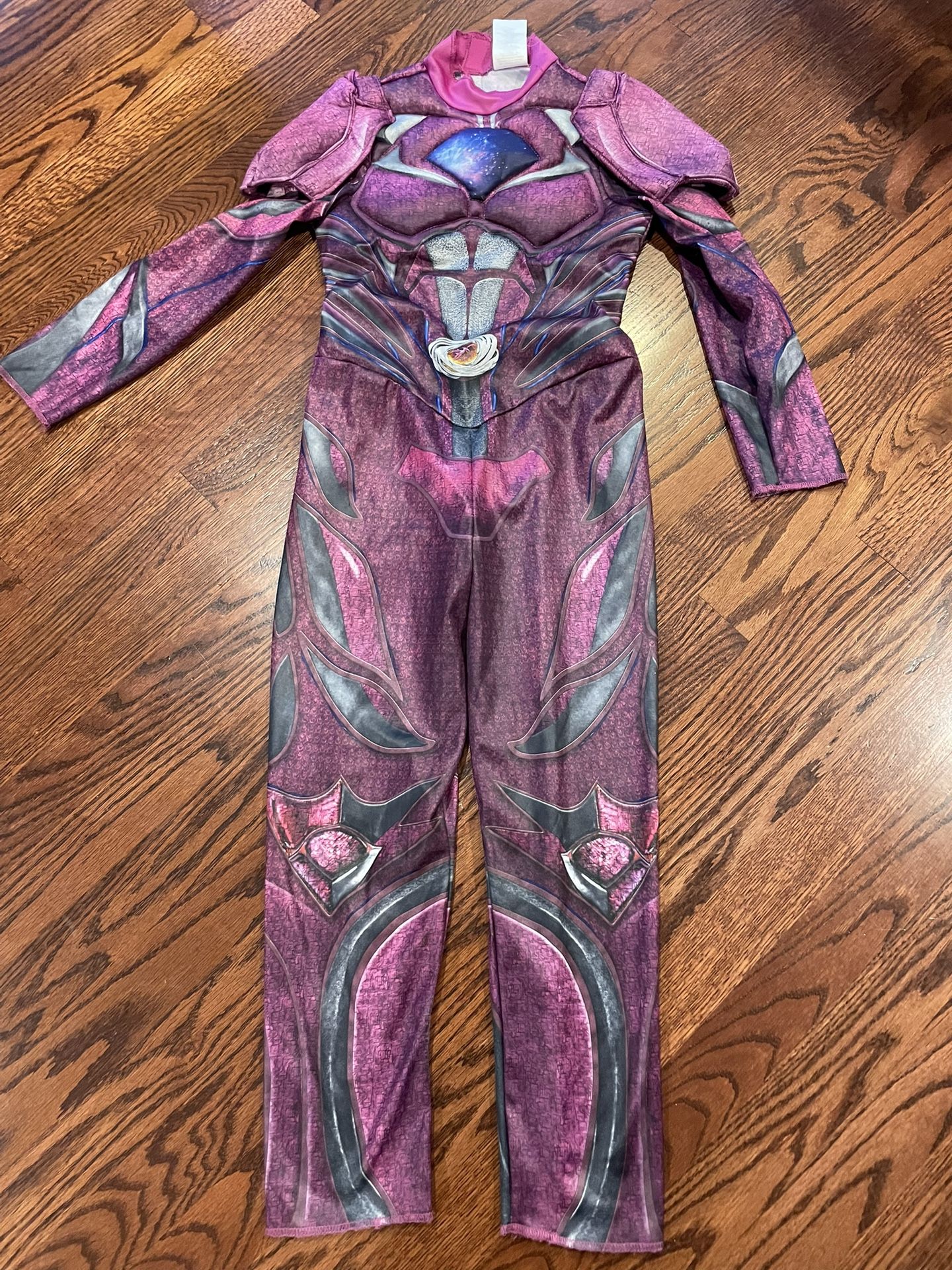 Power Rangers Bodysuit Costume Halloween Girls Size 4-6X 
