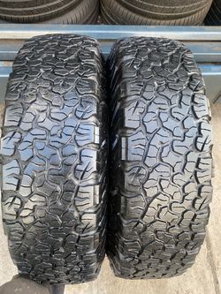Two 235-85-16 LT BF Goodrich All Terrain KO2