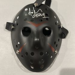 (3) Ari Lehman Jason Voorhees signed mask Beckett coa must pick up