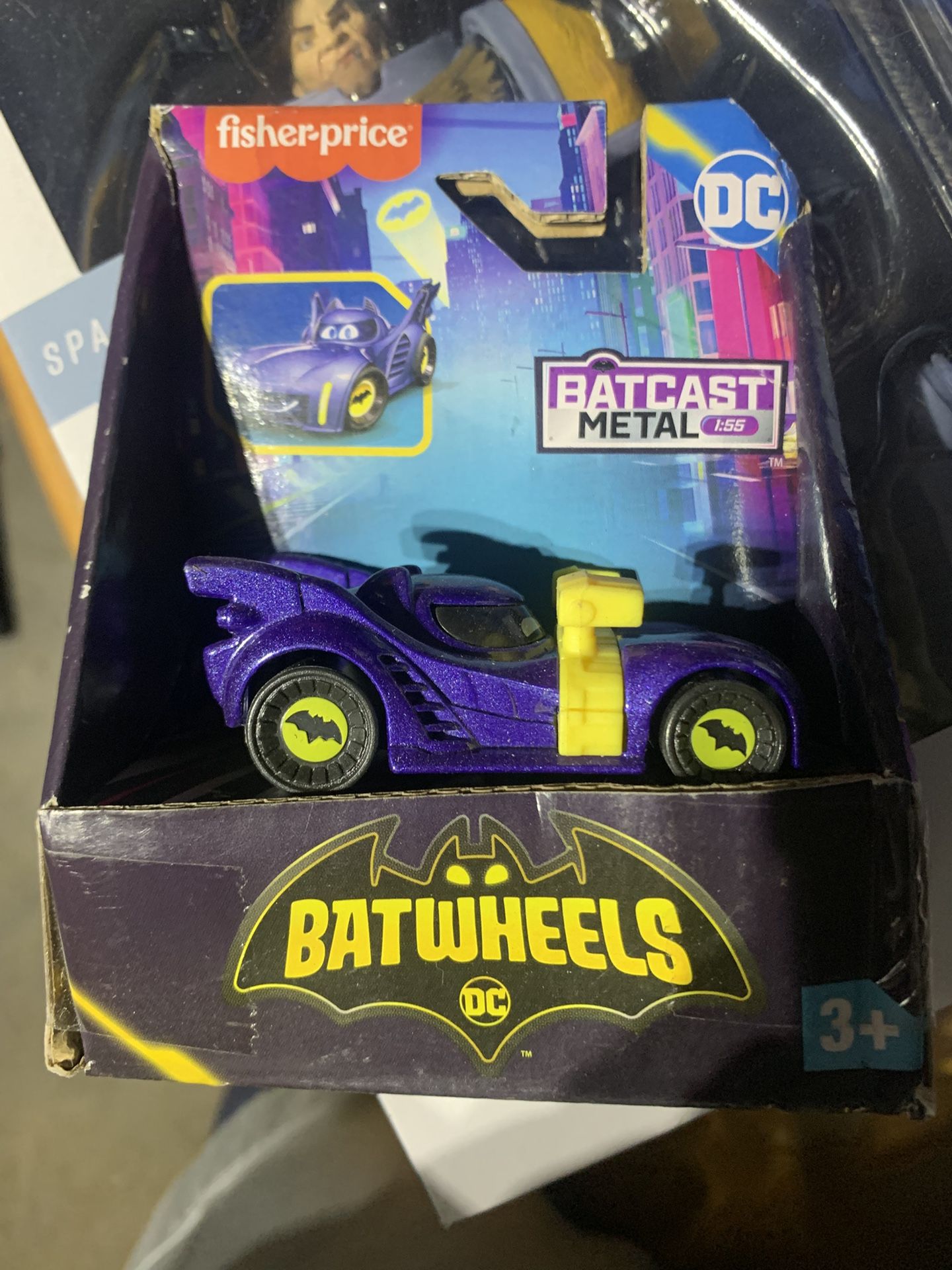 Fisher-Price DC Batwheels Bam The Batmobile With Utility Belt