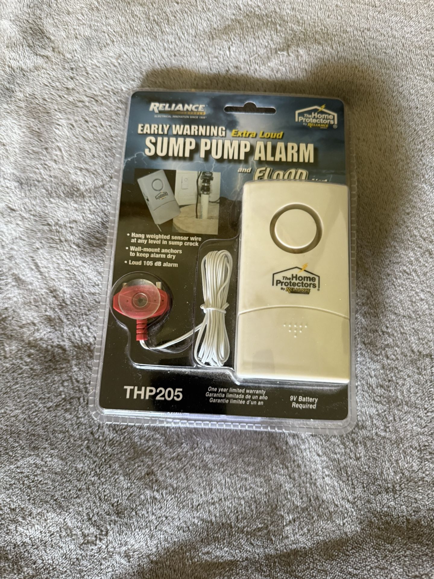 New Sump Pump Alarm