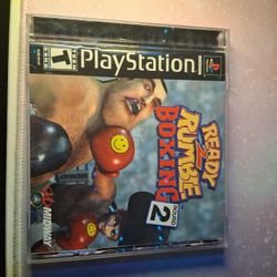 Ready 2 Rumble Boxing Round 2 Complete Ps1 Game