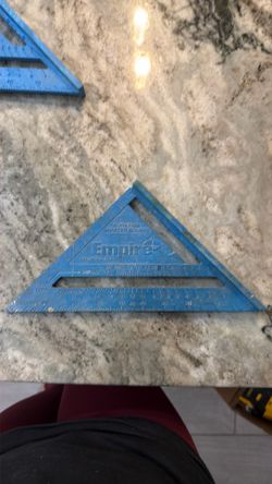 Empire 7” poly cast rafter square