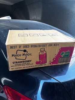 Mogu Mogu Juices 4 Cases