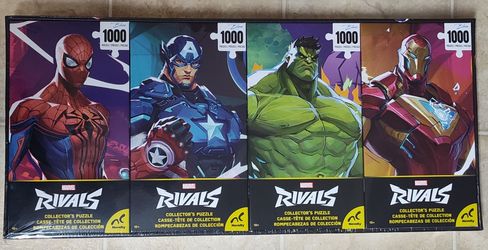 Marvel set of 4 pieces puzzle, new
