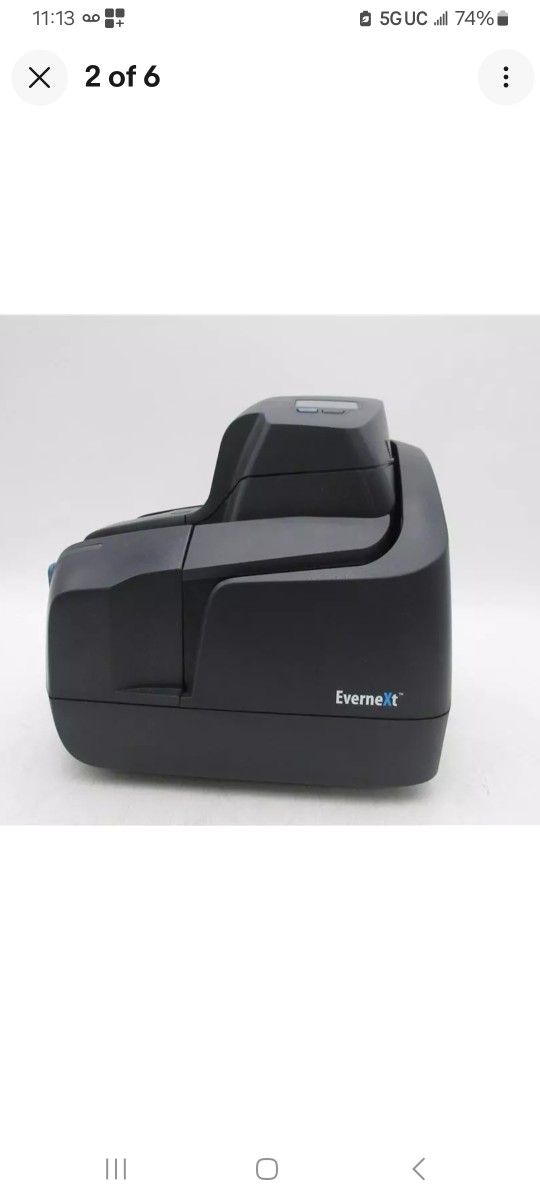 Panini Evernext Check And I'd Scanner