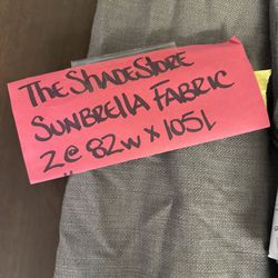 Sunbrella - The Shade Store - outdoor fabric drapes - 2 panels 82”w x 102”l 