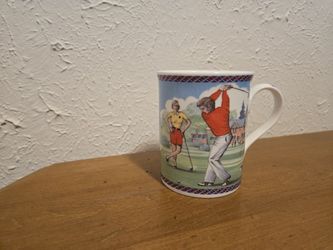 Bone China Golf Mug from England