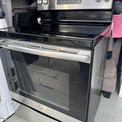 Electric Stove GE Stainless Steel