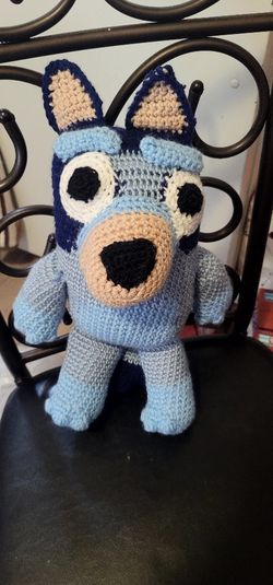 Bluey Crochet Plushy