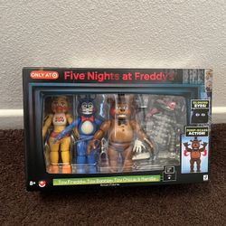 Five Nights at Freddy's 5" Toy Freddy Toy Bonnie Toy Chica 1 & Mangle Action Figure - 4pk