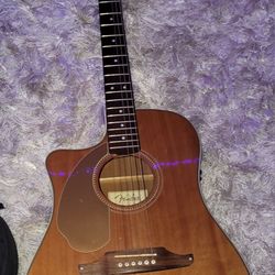 Fender Left Handed Acustic Guitar 