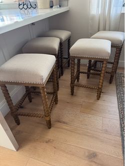 Tenley counter high bar stools (5)