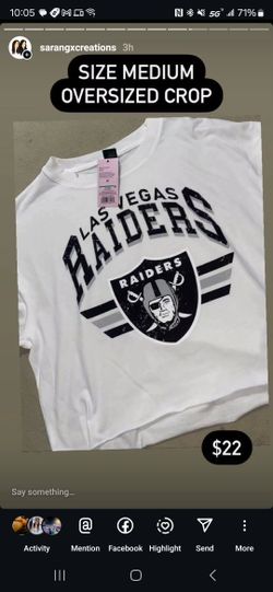 Custom Raiders Crop Shirt