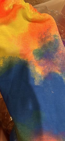 Colorful Rainbow Set Sizes Available Brand New Skirt Hoodie