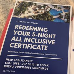 All Inclusive Vacation For 2 People For 6 Day 5 Night To Anywhere In The Caribbean Or Mexico 