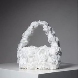 Rose Pattern Evening Clutch