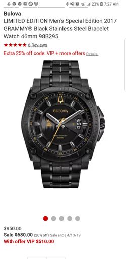 Bulvola watch in new condition