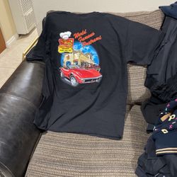 Size 2XL the hat, world, famous pastrami, Corvette T-shirt